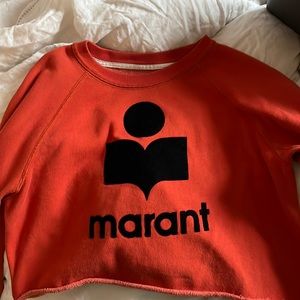 Isabel Marant cropped sweatshirt, S